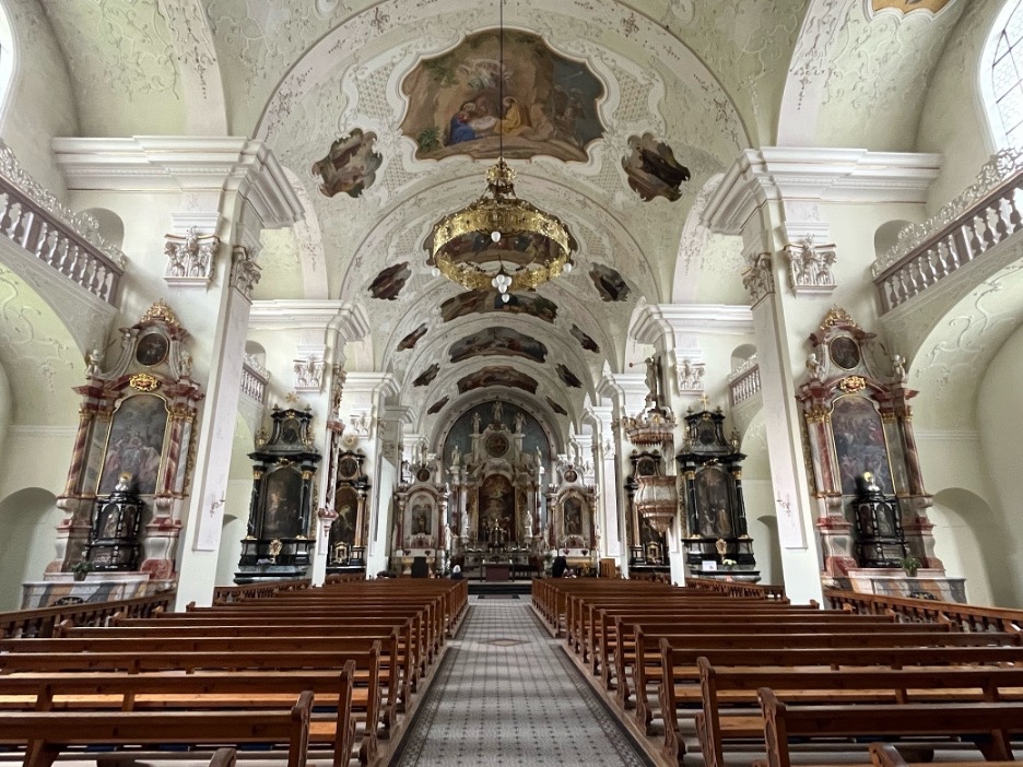 Engelberg Abbey church